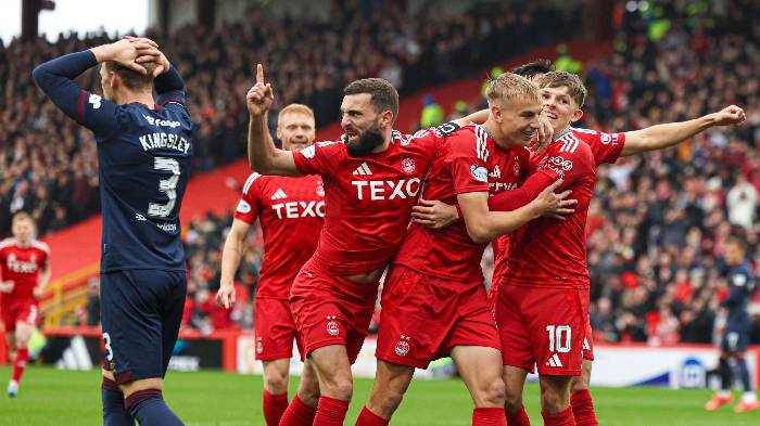 Nhận định, soi k&egrave;o Aberdeen vs Hearts, 22h00 ng&agrave;y 23/11: Củng cố ng&ocirc;i đầu