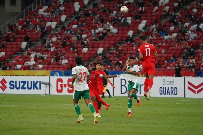 Ph&acirc;n t&iacute;ch k&egrave;o hiệp 1 Indonesia vs Singapore, 19h30 ng&agrave;y 25/12