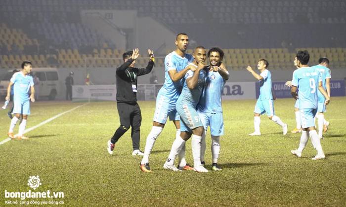 Video Than Quảng Ninh 0-1 SHB Đ&agrave; Nẵng: Dấu ấn ngoại binh