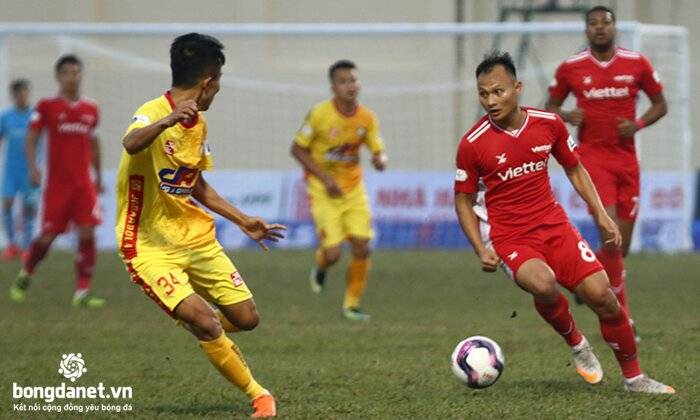 Video Thanh H&oacute;a 0-0 Viettel: Điểm số đầu ti&ecirc;n