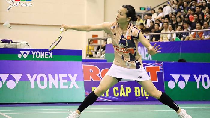 Th&ugrave;y Linh thua ngược ở tứ kết giải cầu l&ocirc;ng Indonesia Masters 2026