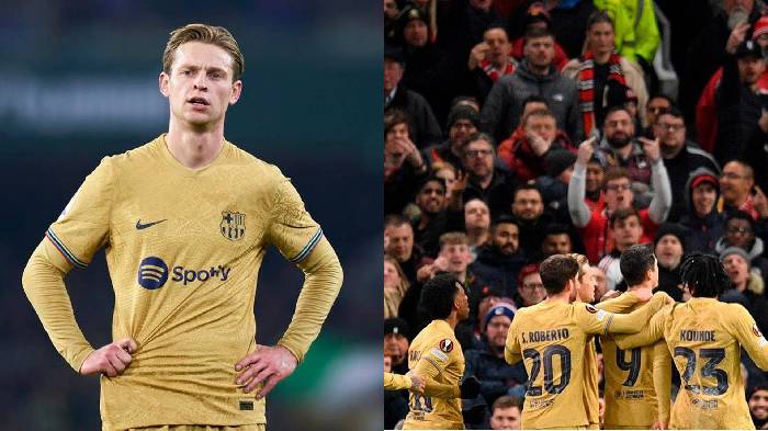 Barca bật b&atilde;i khỏi c&uacute;p Ch&acirc;u &Acirc;u, De Jong bị Old Trafford dạy cho một b&agrave;i học