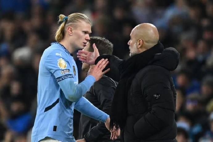 HLV Pep Guardiola l&yacute; giải v&igrave; sao Haaland vắng mặt ở trận gặp Liverpool