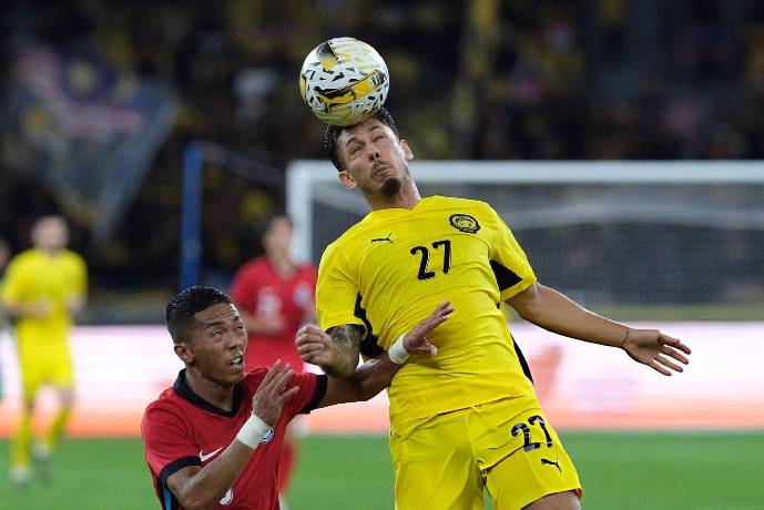 Trung vệ tuyển Malaysia h&aacute;o hức đối đầu Việt Nam