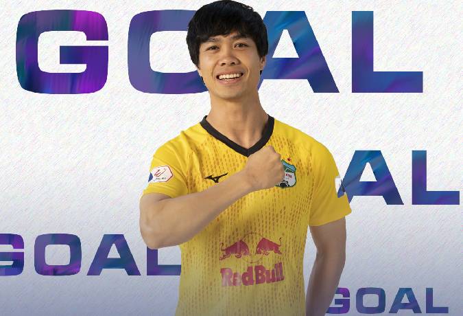 C&ocirc;ng Phượng 'mở t&agrave;i khoản', HAGL l&ecirc;n đỉnh V-League