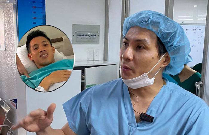 Đỗ H&ugrave;ng Dũng phẫu thuật th&agrave;nh c&ocirc;ng