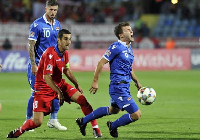 Nhận định Liechtenstein vs Armenia, 2h45 ng&agrave;y 26/3