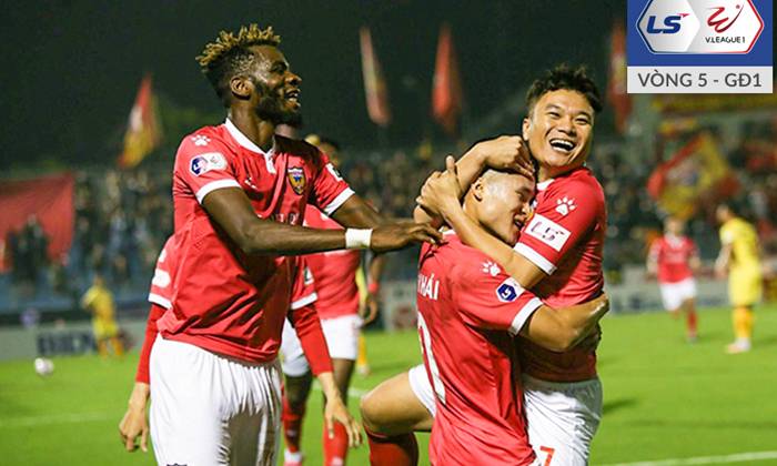 Video Hồng Lĩnh H&agrave; Tĩnh 1-0 Hải Ph&ograve;ng: Chỉ 1 l&agrave; đủ