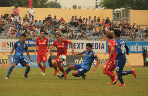 Lịch ph&aacute;t s&oacute;ng v&ograve;ng 7 V.League 2019: HAGL vs Thanh H&oacute;a