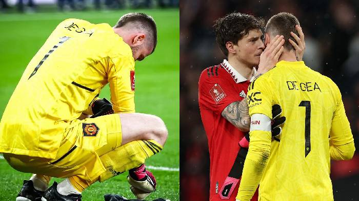 De Gea c&ocirc;ng khai 'xem phao' bắt 11m v&agrave; c&aacute;i kết nhận đầy 'gạch đ&aacute;'