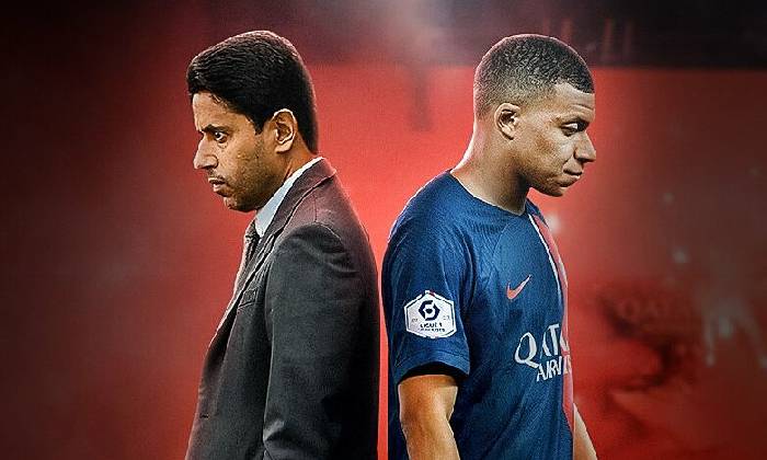 Chủ tịch PSG c&oacute; động th&aacute;i cực phũ với 'ph&oacute; chủ tịch' Mbappe
