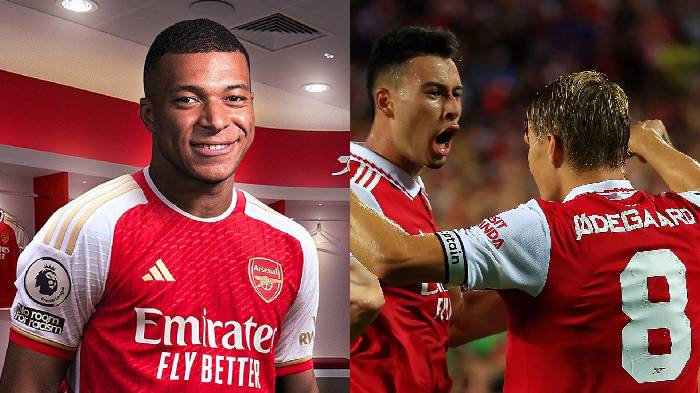 Hy sinh trụ cột, Arsenal quyết t&acirc;m nổ bom tấn Mbappe