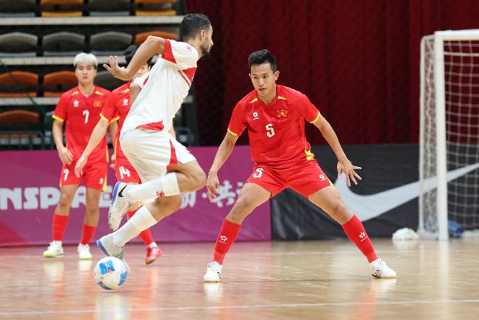 Thắng đậm Lebanon, futsal Việt Nam gi&agrave;nh v&eacute; dự c&uacute;p ch&acirc;u &Aacute;