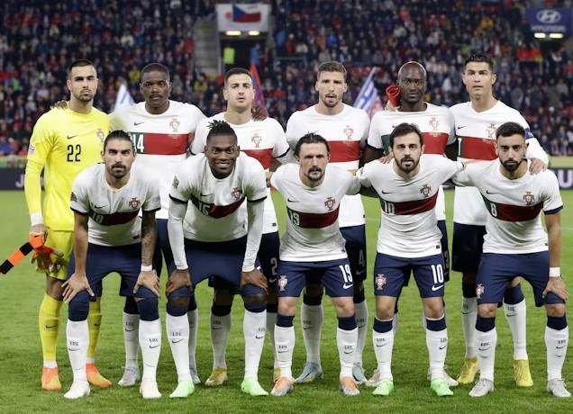 Đội h&igrave;nh ra s&acirc;n ch&iacute;nh thức Bồ Đ&agrave;o Nha vs Ghana, 23h ng&agrave;y 24/11