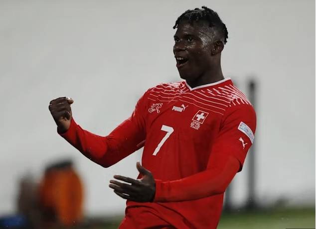 Đội h&igrave;nh ra s&acirc;n ch&iacute;nh thức Thụy Sĩ vs Cameroon, 17h ng&agrave;y 24/11