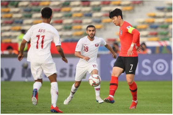 Kết quả H&agrave;n Quốc 0-1 Qatar: Nỗi buồn Park Hang Seo