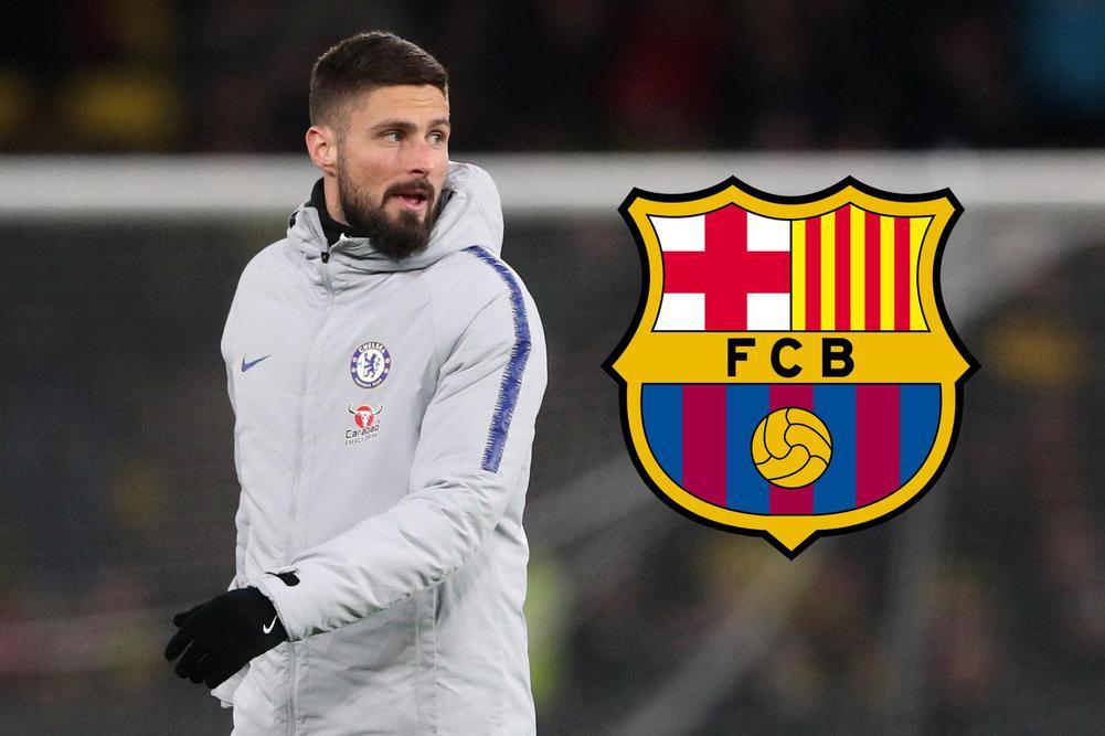 Tin chuyển nhượng 25/1: Barca k&yacute; Giroud, MU săn tiền đạo ở Trung Quốc