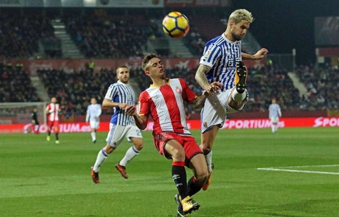 Nhận định Girona vs Sociedad 03h00, 26/02 (VĐQG T&acirc;y Ban Nha)