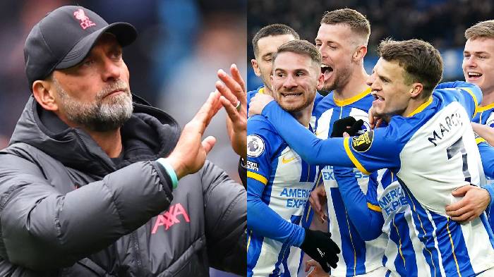 Liverpool th&acirc;u t&oacute;m 2 ng&ocirc;i sao chủ chốt của hiện tượng Brighton
