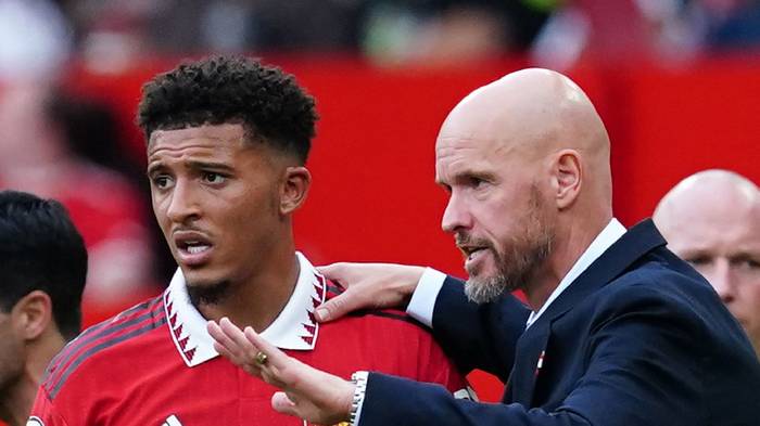 Ten Hag c&acirc;n nhắc một kế hoạch mới để 'hồi sinh' Sancho