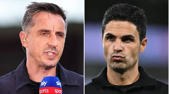 Neville: 'Kh&ocirc;ng bổ sung vị tr&iacute; n&agrave;y, Arsenal sẽ m&atilde;i m&atilde;i l&agrave;m nền th&ocirc;i'