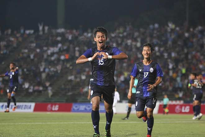 Kết quả b&oacute;ng đ&aacute; SEA Games: U22 Philippines vs U22 Campuchia, 19h ng&agrave;y 25/11