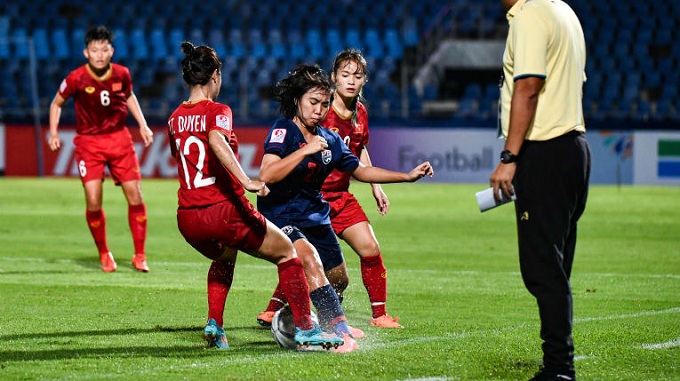 Nhận định dự đo&aacute;n b&oacute;ng đ&aacute; SEA Games ng&agrave;y 26/11: Nữ Việt Nam vs Nữ Th&aacute;i Lan