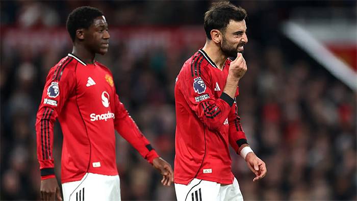 Amorim thừa nhận MU &lsquo;c&aacute;ch xa ti&ecirc;u chuẩn&rsquo; sau thất bại bẽ b&agrave;ng trước Everton