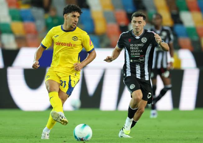 Soi k&egrave;o g&oacute;c Hellas Verona vs Udinese, 02h45 ng&agrave;y 27/01