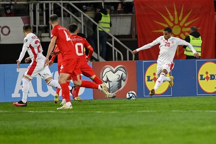 Soi k&egrave;o phạt g&oacute;c Bắc Macedonia vs Faroe, 23h ng&agrave;y 27/3