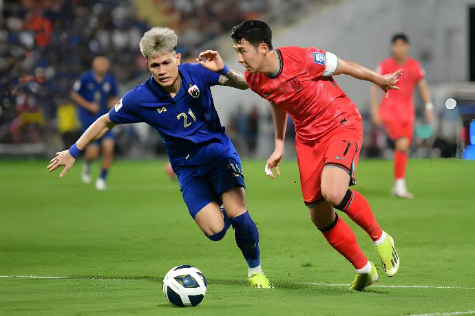 Th&aacute;i Lan thua đậm trước H&agrave;n Quốc