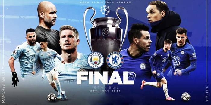 Trực tiếp chung kết C1 Chelsea vs Man City ở đ&acirc;u, k&ecirc;nh n&agrave;o?