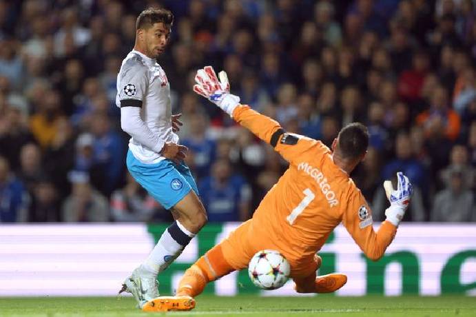 Ph&acirc;n t&iacute;ch k&egrave;o hiệp 1 Napoli vs Rangers, 2h ng&agrave;y 27/10