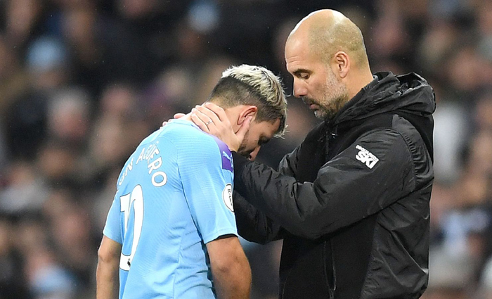 Sergio Aguero vắng mặt ở derby Manchester