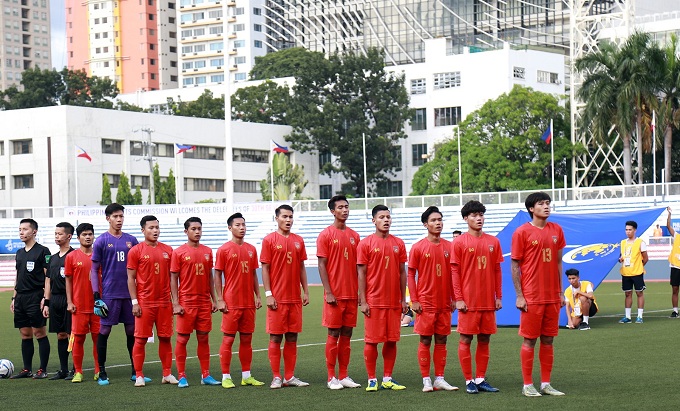 U22 Philippines vs U22 Myanmar (15h 27/11): Chủ nh&agrave; gặp kh&oacute;