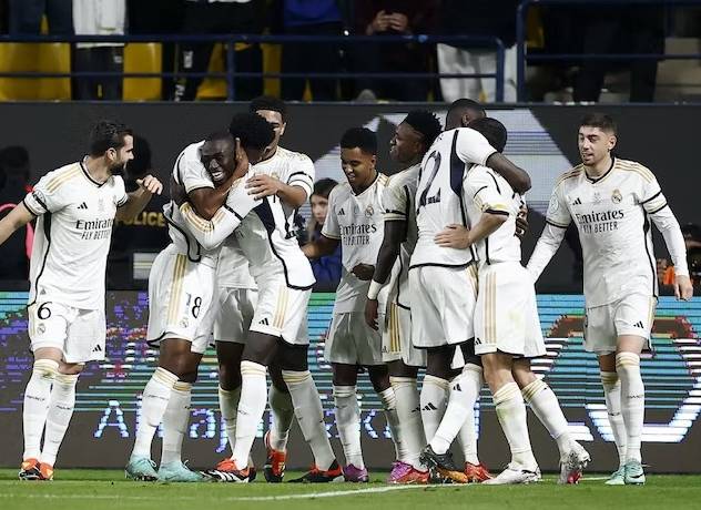 Đội h&igrave;nh ra s&acirc;n ch&iacute;nh thức Las Palmas vs Real Madrid, 22h15 ng&agrave;y 27/1