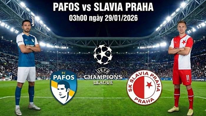Nhận định, soi k&egrave;o Pafos vs Slavia Praha, 03h00 ng&agrave;y 29/1: Đội cần thắng sẽ thắng