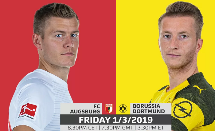 Ph&acirc;n t&iacute;ch tỷ lệ Augsburg vs Dortmund, 2h30 ng&agrave;y 2/3