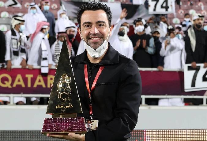 Xavi gi&agrave;nh danh hiệu thứ 5, sẵn s&agrave;ng thay Koeman ở Barca