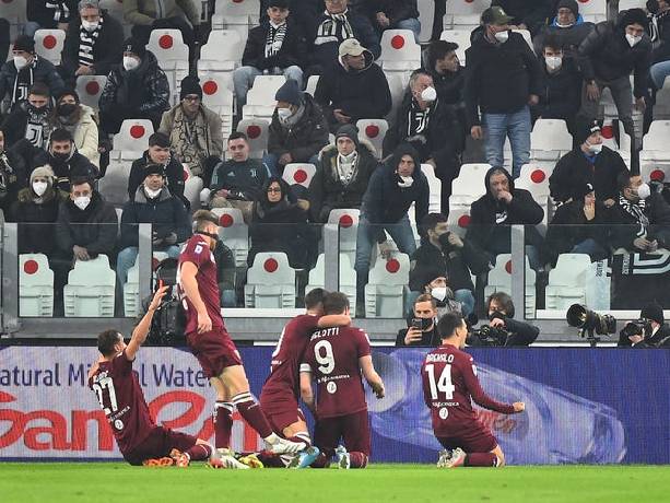 Đội h&igrave;nh ra s&acirc;n ch&iacute;nh thức Torino vs Cagliari, 18h30 ng&agrave;y 27/2