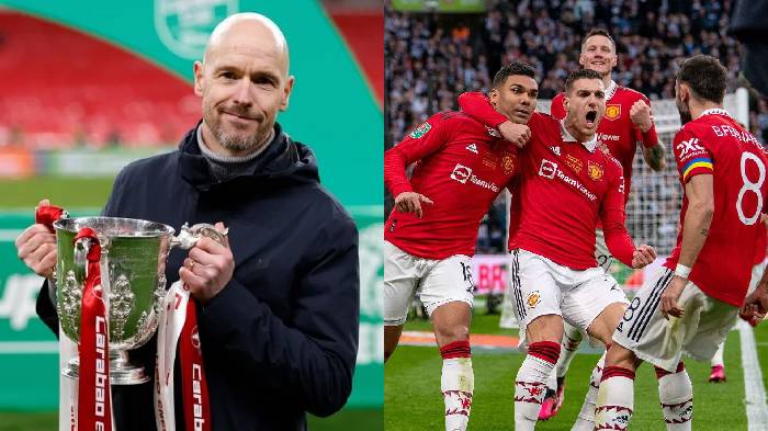 8 lần tranh chấp thắng, 5 c&uacute; tắc b&oacute;ng: Điểm 10 cho chiến thần của Ten Hag