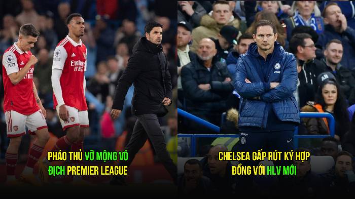 Bản tin s&aacute;ng 27/4: Arsenal vỡ mộng v&ocirc; địch; Chelsea đạt thoả thuận với HLV mới