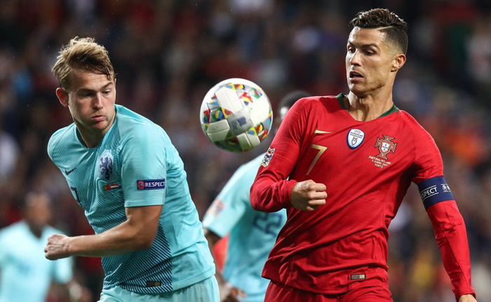 Juventus đ&aacute;nh bại cả ch&acirc;u &Acirc;u trong vụ De Ligt nhờ Ronaldo