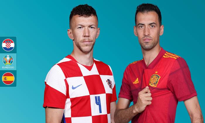 Đội h&igrave;nh ra s&acirc;n ch&iacute;nh thức Croatia vs T&acirc;y Ban Nha, 23h ng&agrave;y 28/6