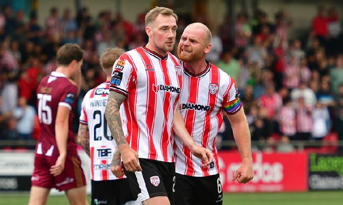 K&egrave;o v&agrave;ng b&oacute;ng đ&aacute; Derry City vs Drogheda United, 01h45 ng&agrave;y 28/6: Đối thủ y&ecirc;u th&iacute;ch