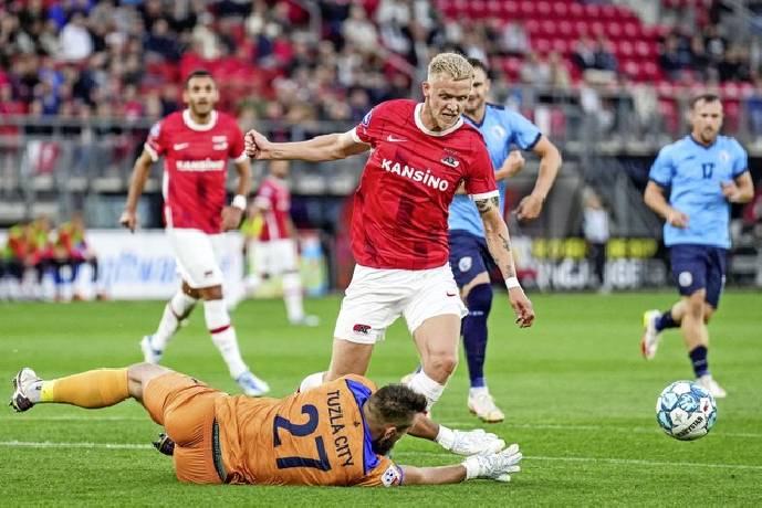 Soi k&egrave;o, dự đo&aacute;n Macao Tuzla City vs AZ Alkmaar 1h45 ng&agrave;y 29/7