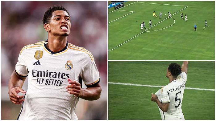 B&agrave;n thắng của Bellingham v&agrave;o lưới Man United đ&atilde; việt vị chưa?