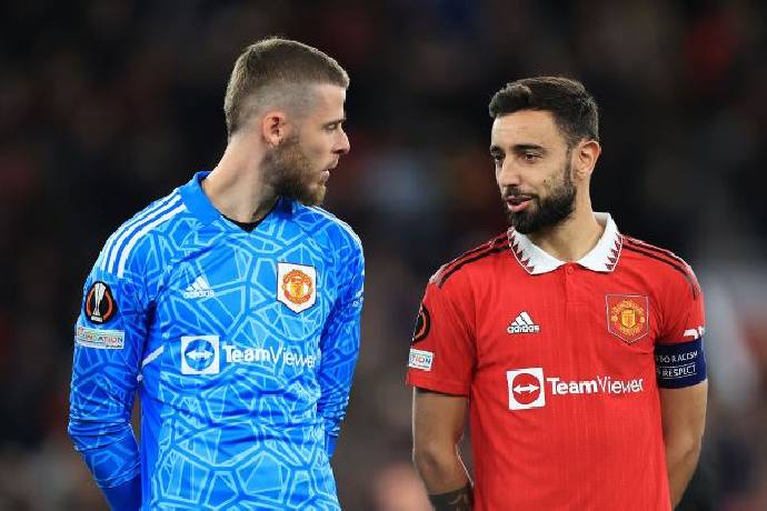 Bruno: 'Thay v&igrave; b&ecirc;nh vực De Gea, t&ocirc;i sẽ đứng về ph&iacute;a anh ấy'