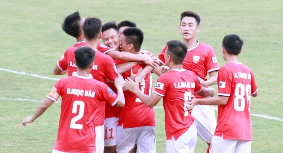 Hồng Lĩnh H&agrave; Tĩnh ch&iacute;nh thức l&ecirc;n hạng ở v&ograve;ng 20 hạng Nhất QG 2019?