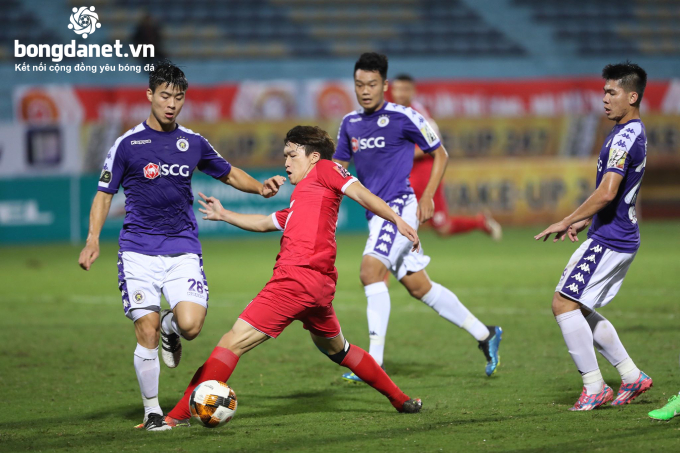 Lịch ph&aacute;t s&oacute;ng v&ograve;ng 23 V.League 2019: H&agrave; Nội vs Viettel